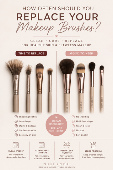 How Often Should You Replace Your Makeup Brushes? The Complete Guide