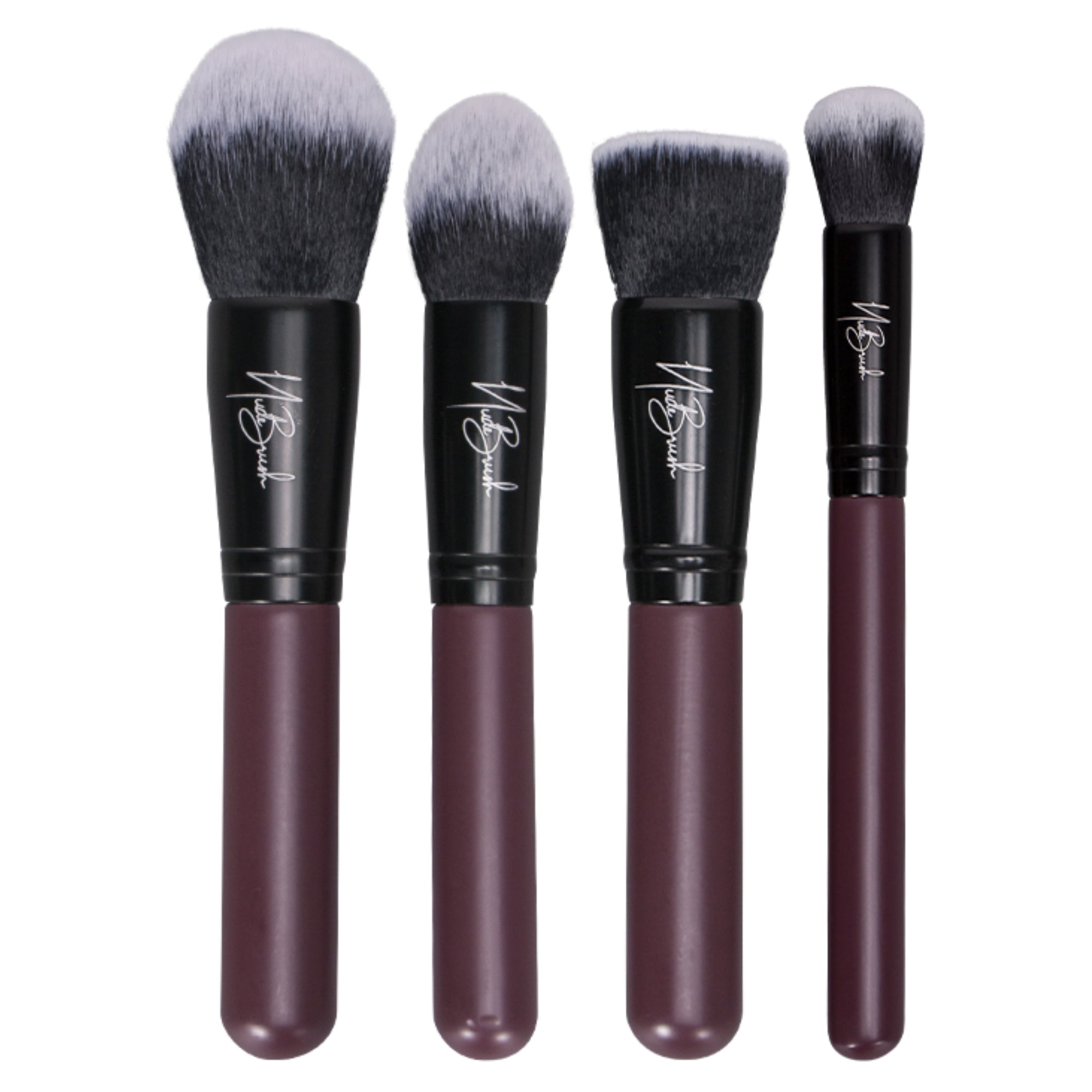 4 pcs of Thick purple Brushes