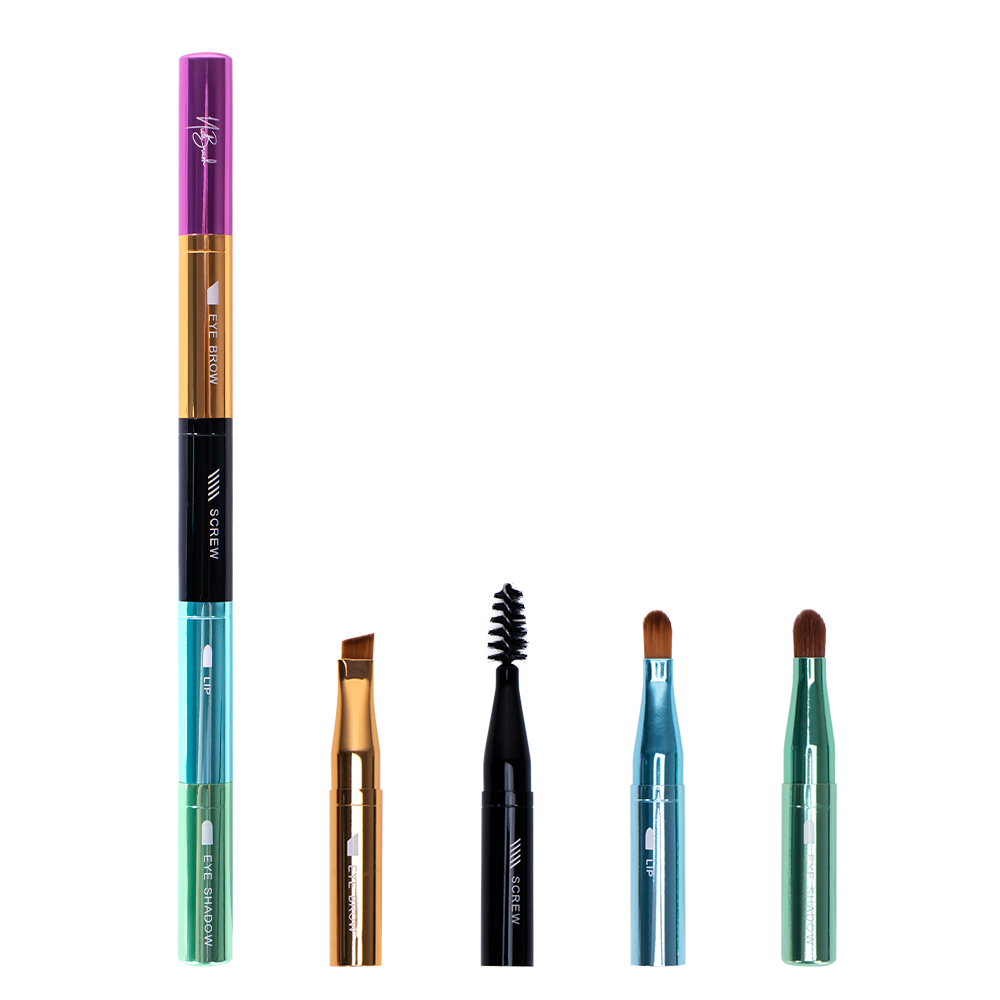 4 in 1 Makeup Brush Set