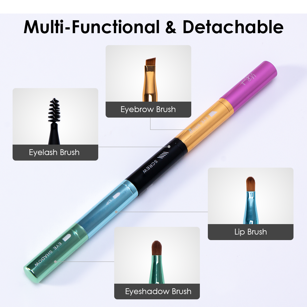 4 in 1 Makeup Brush Set